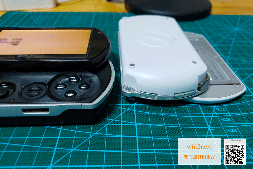 《PSP go Power Armour ---  power enhancement and ergonomic design back shell for PSP go》