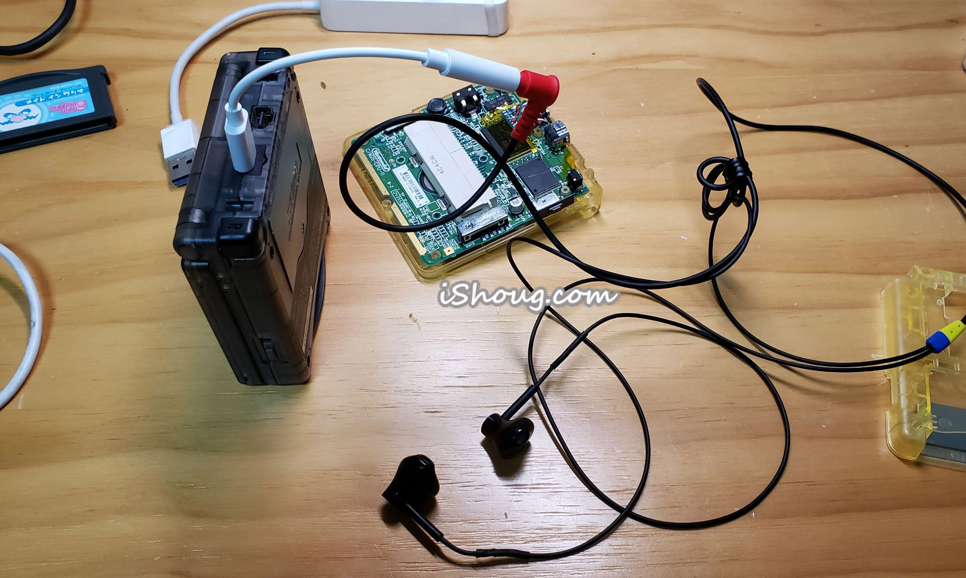 《GBA SP最实用DIY改造：增加USB C接口，实现充电及音频输出！》